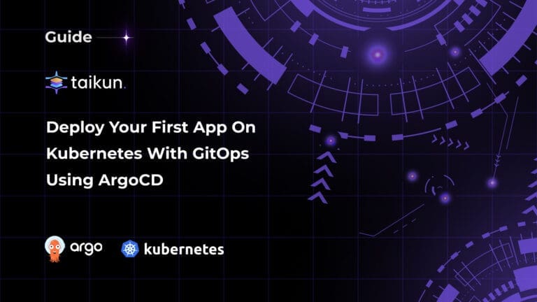 Deploy your first App on Kubernetes with GitOps using ArgoCD